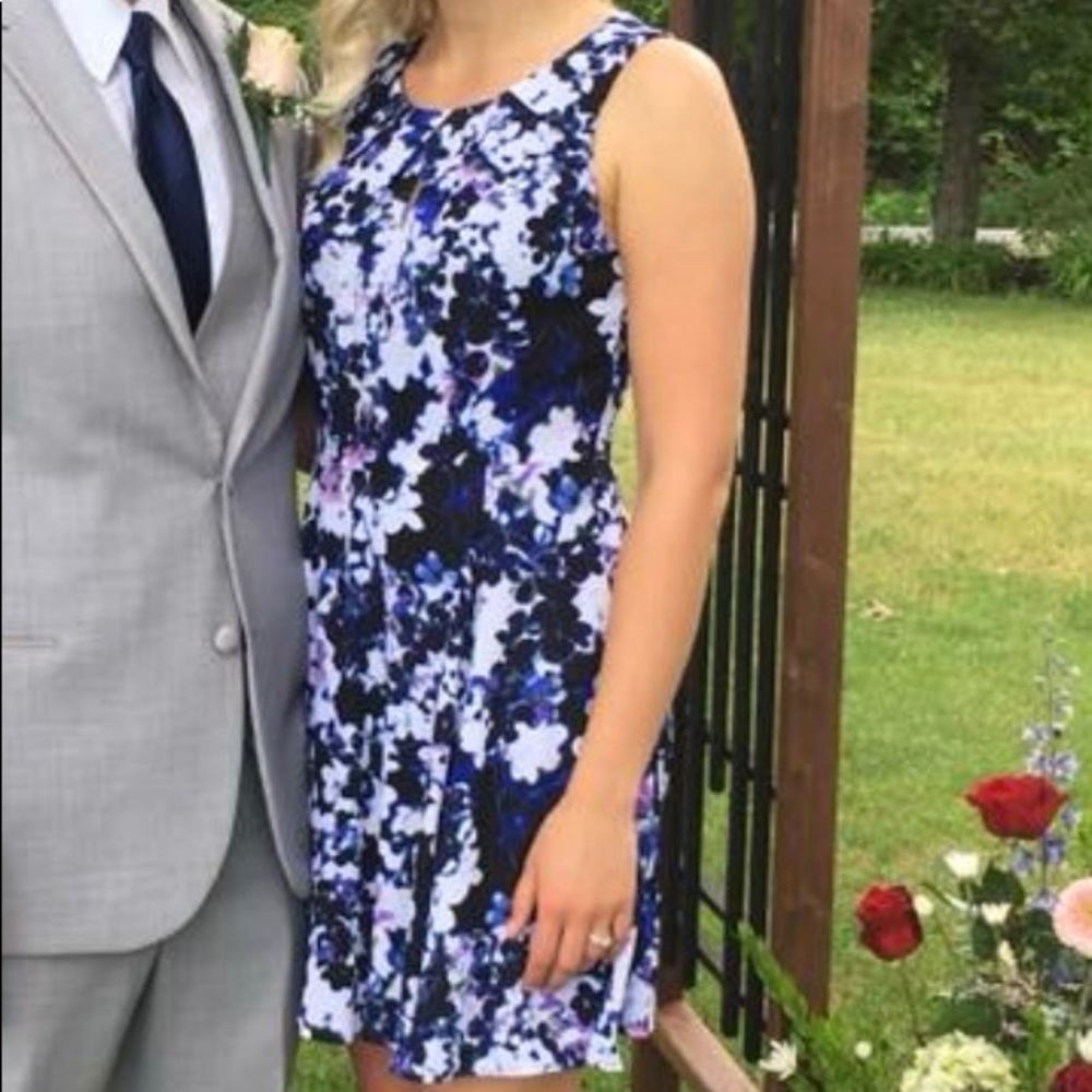 Express chiffon dress